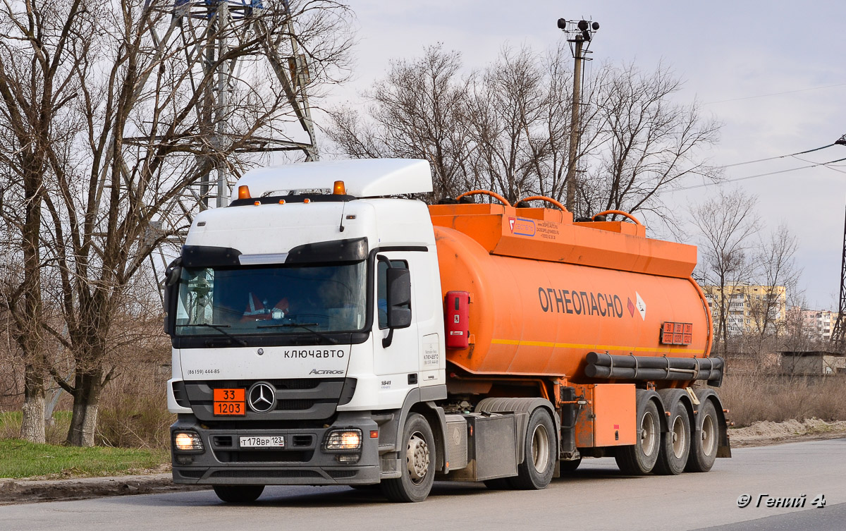 Краснодарский край, № Т 178 ВР 123 — Mercedes-Benz Actros ('2009) 1841