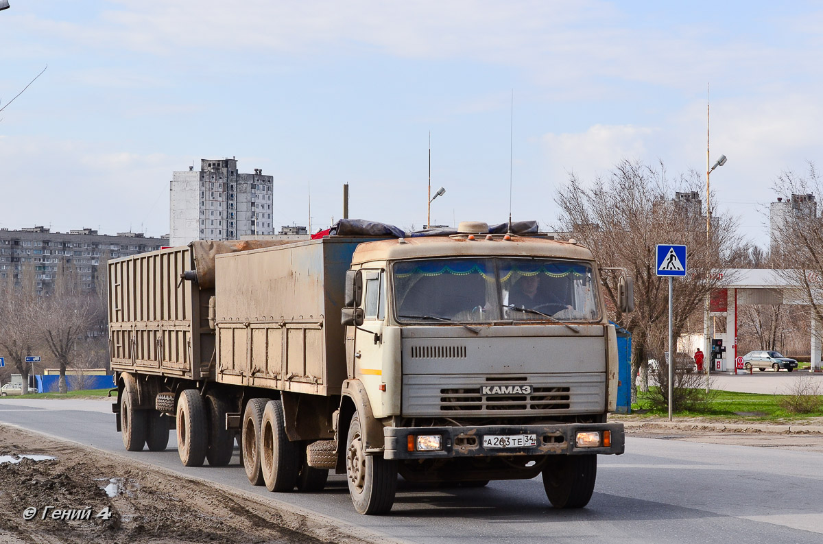 Волгоградская область, № А 263 ТЕ 34 — КамАЗ-53215 [532150]