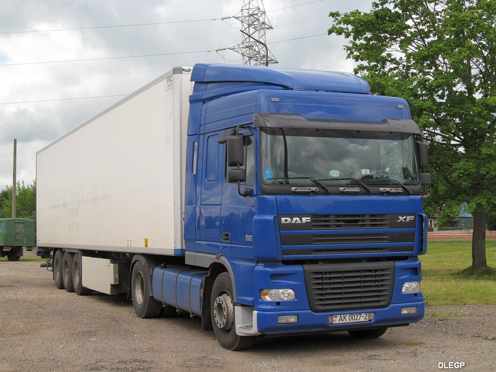 Витебская область, № АК 0027-2 — DAF XF95 FT