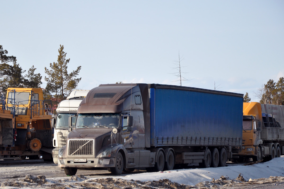 Омская область, № Р 689 КУ 55 — Volvo VNL670