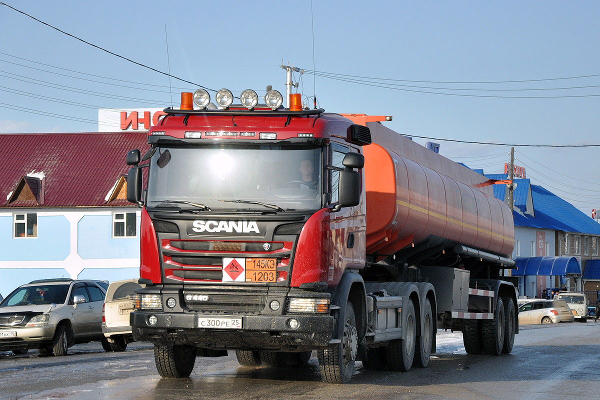 Приморский край, № С 300 РЕ 25 — Scania ('2013) G440