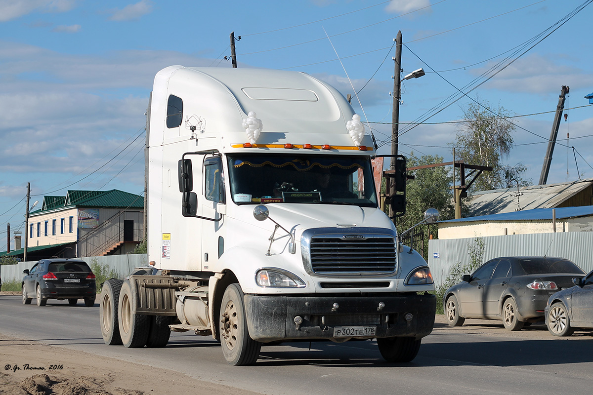 Санкт-Петербург, № Р 302 ТЕ 178 — Freightliner Columbia