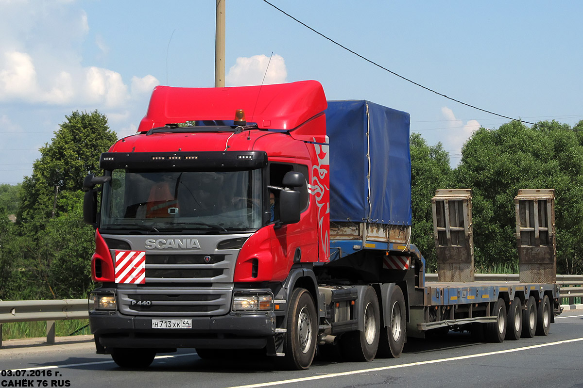 Костромская область, № Н 713 ХК 44 — Scania ('2011) P440