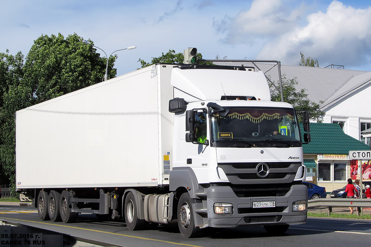 Санкт-Петербург, № В 094 МК 178 — Mercedes-Benz Axor 1840 [Z9M]