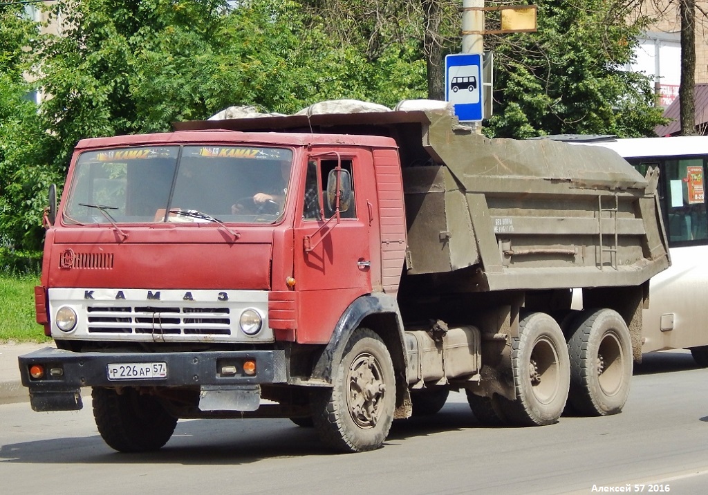 Орловская область, № Р 226 АР 57 — КамАЗ-5410