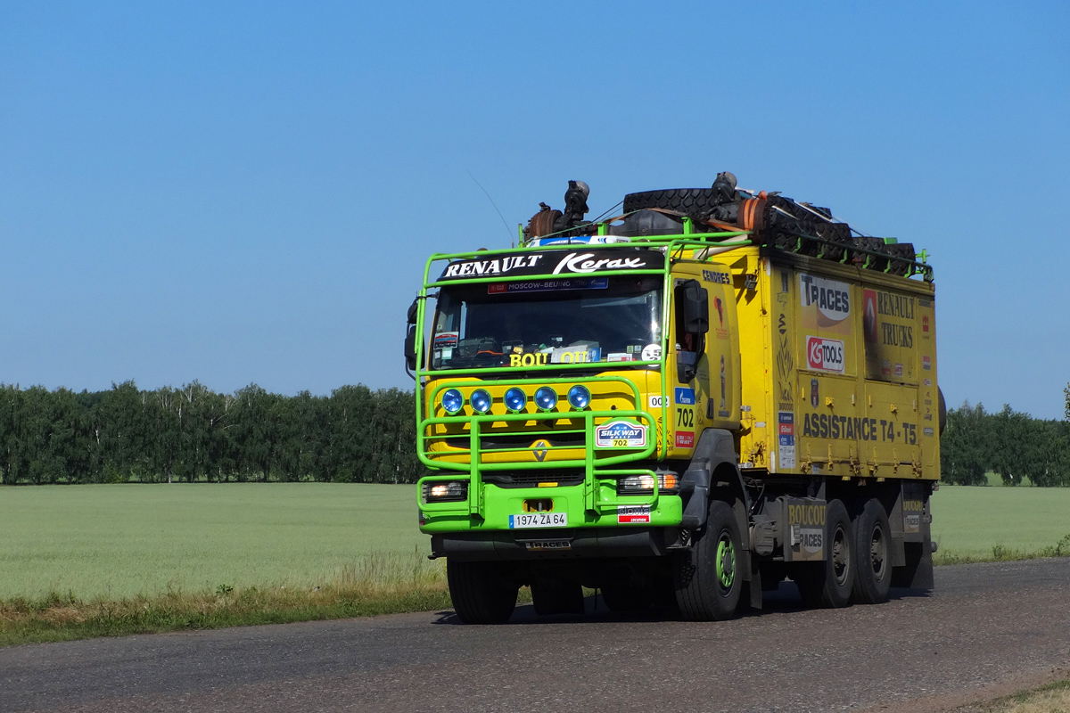 Франция, № 1974 ZA 64 — Renault Kerax; Ралли Шёлковый Путь (Башкортостан)