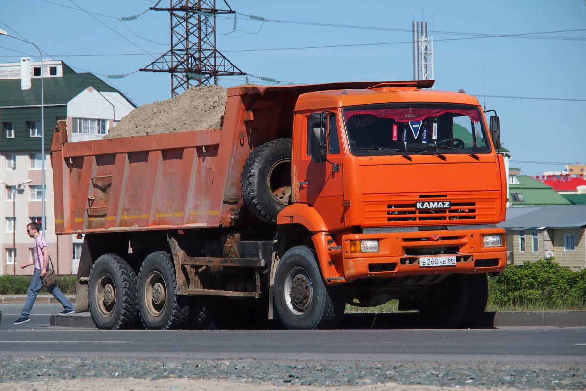 Ханты-Мансийский автоном.округ, № В 268 ХЕ 86 — КамАЗ-6522 [652200]