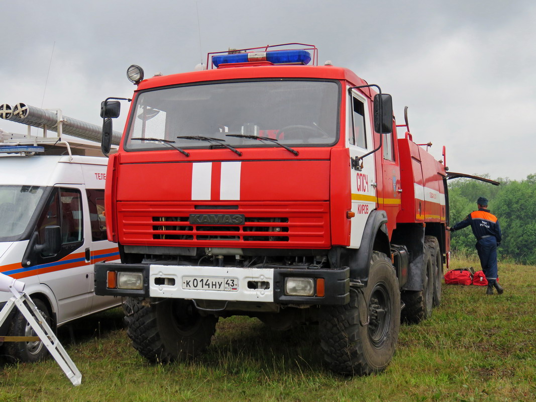 Кировская область, № К 014 НУ 43 — КамАЗ-43118-15 [43118R]