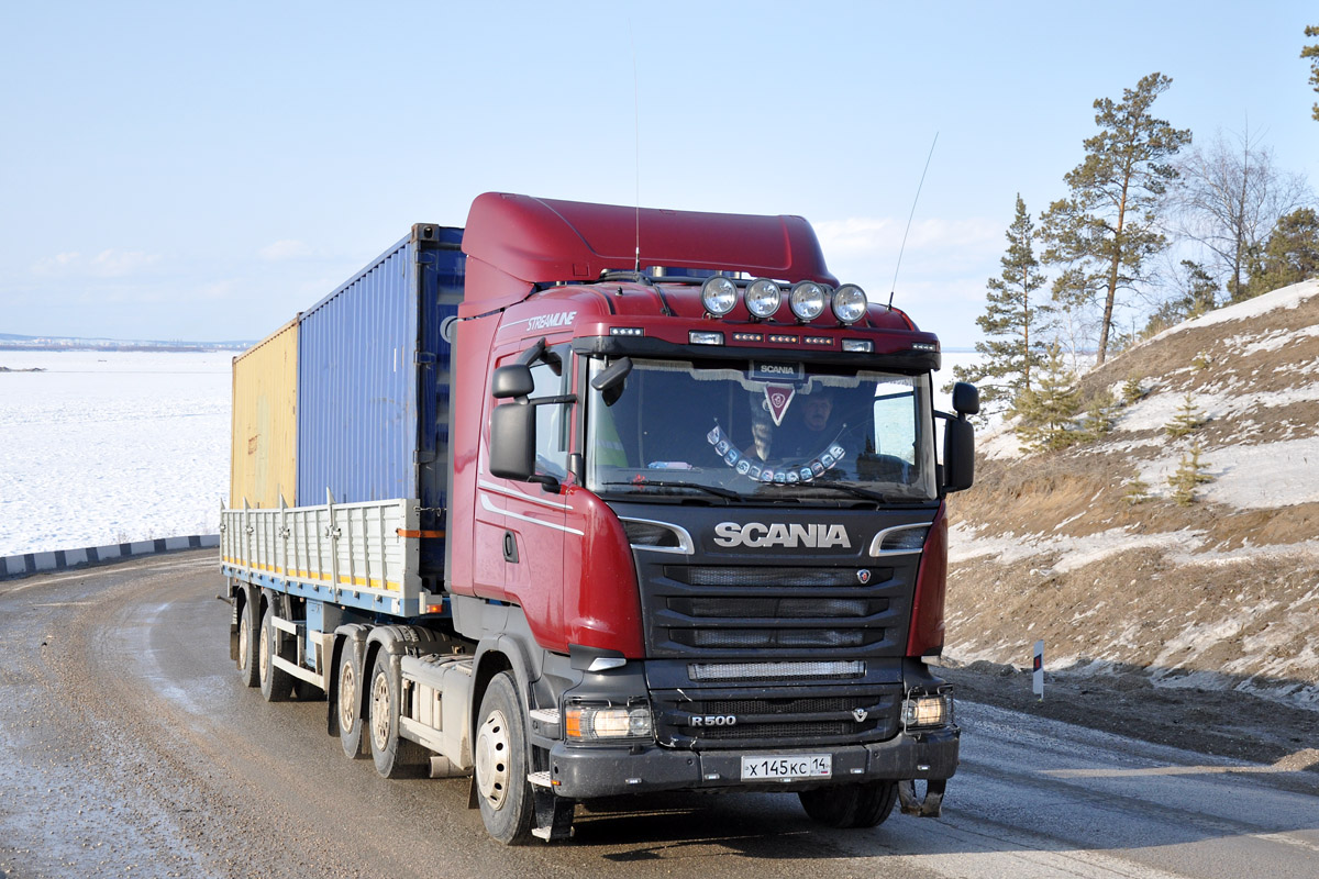 Саха (Якутия), № Х 145 КС 14 — Scania ('2013) R500