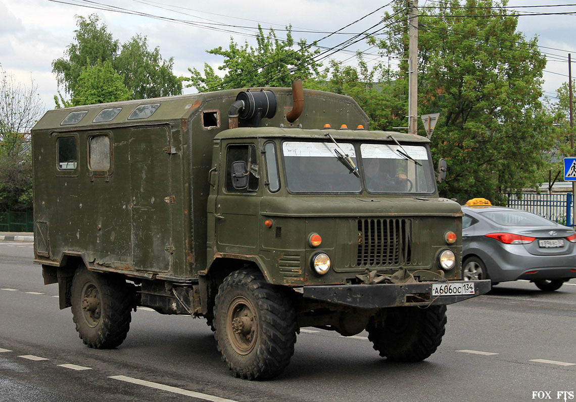 Волгоградская область, № А 606 ОС 134 — ГАЗ-66-04