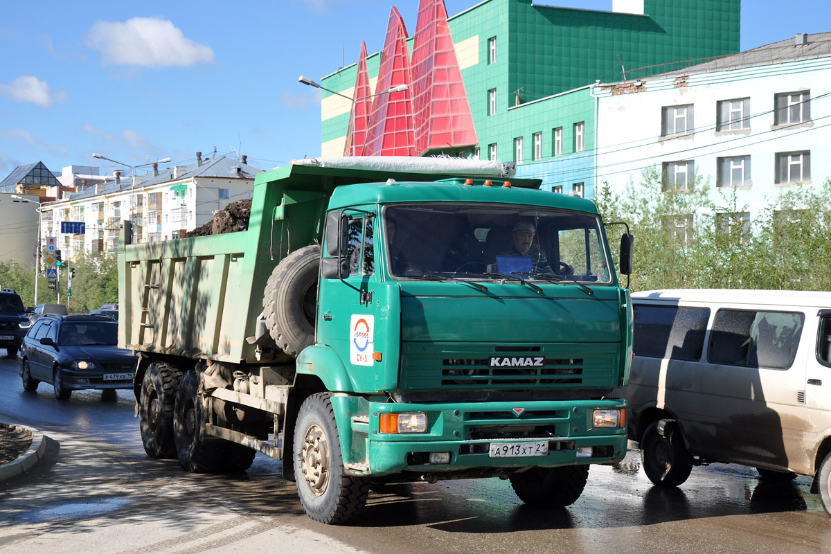 Чувашия, № А 913 ХТ 21 — КамАЗ-6520-06 [65200F]