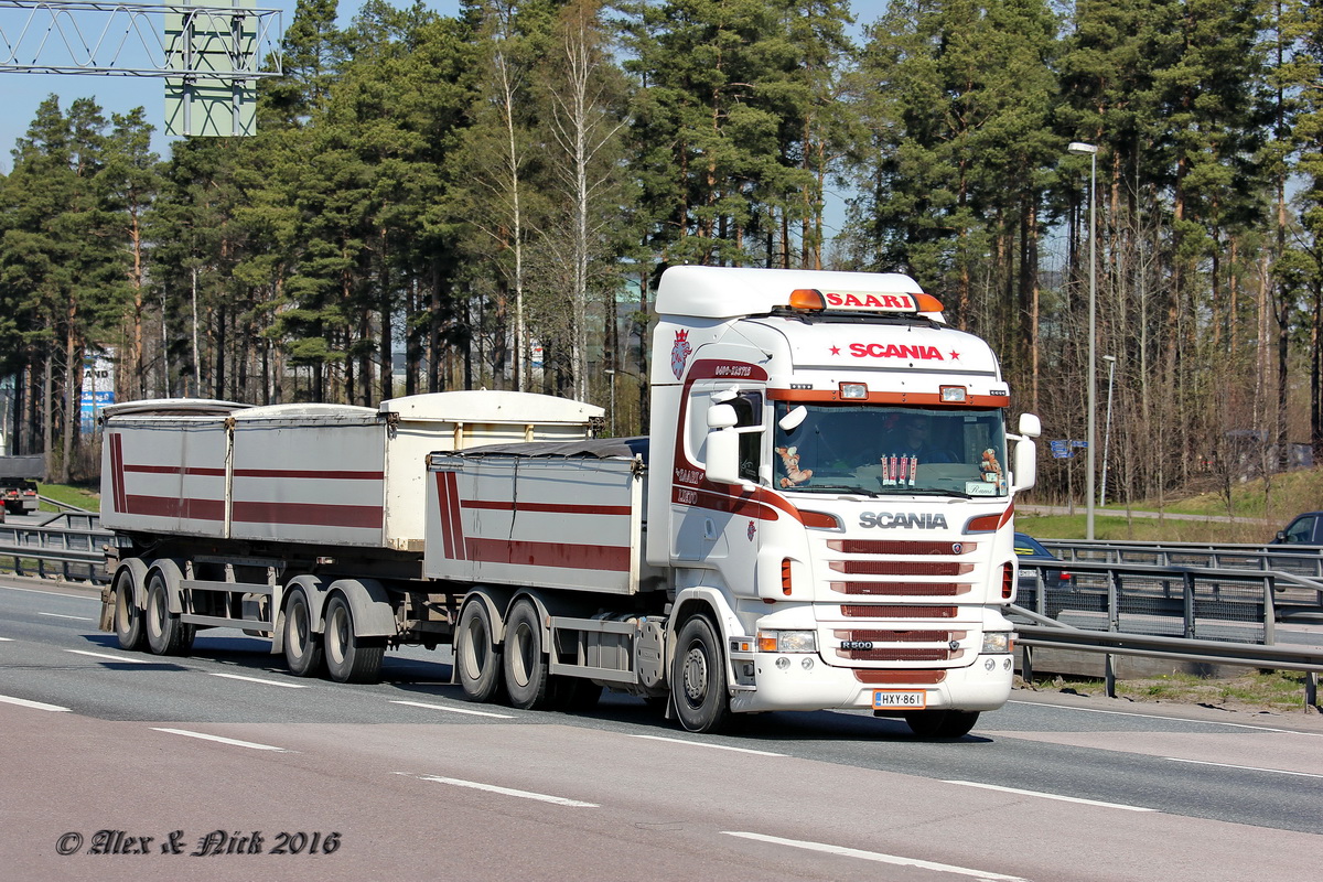 Финляндия, № HXY-861 — Scania ('2009) R500