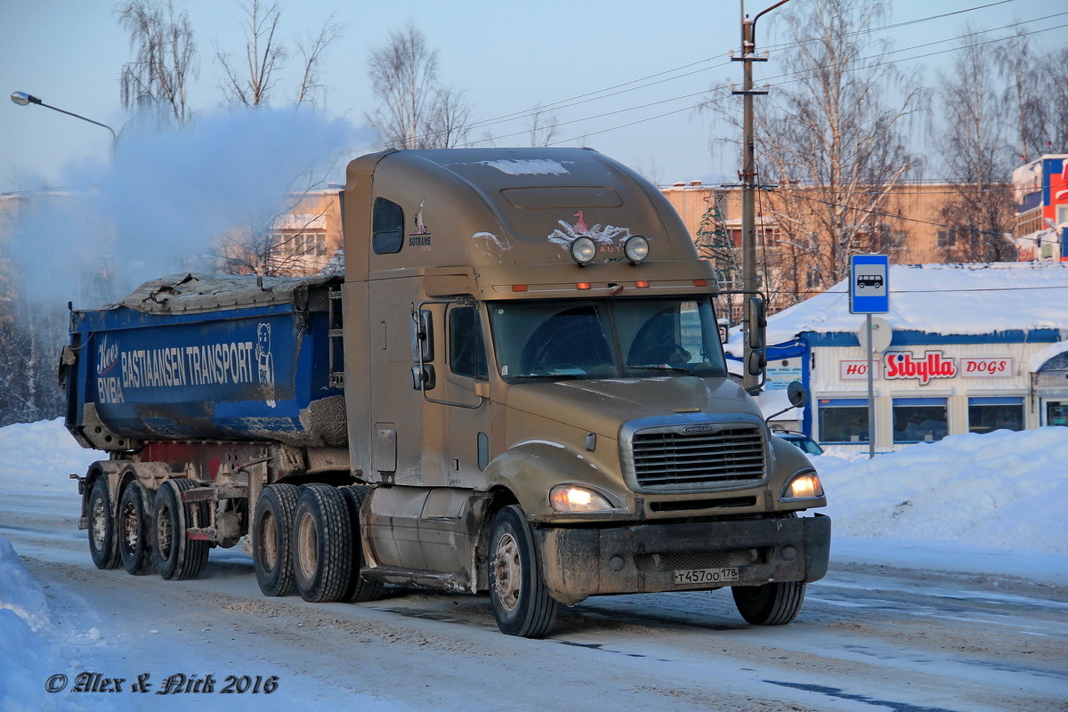 Санкт-Петербург, № Т 457 ОО 178 — Freightliner Columbia