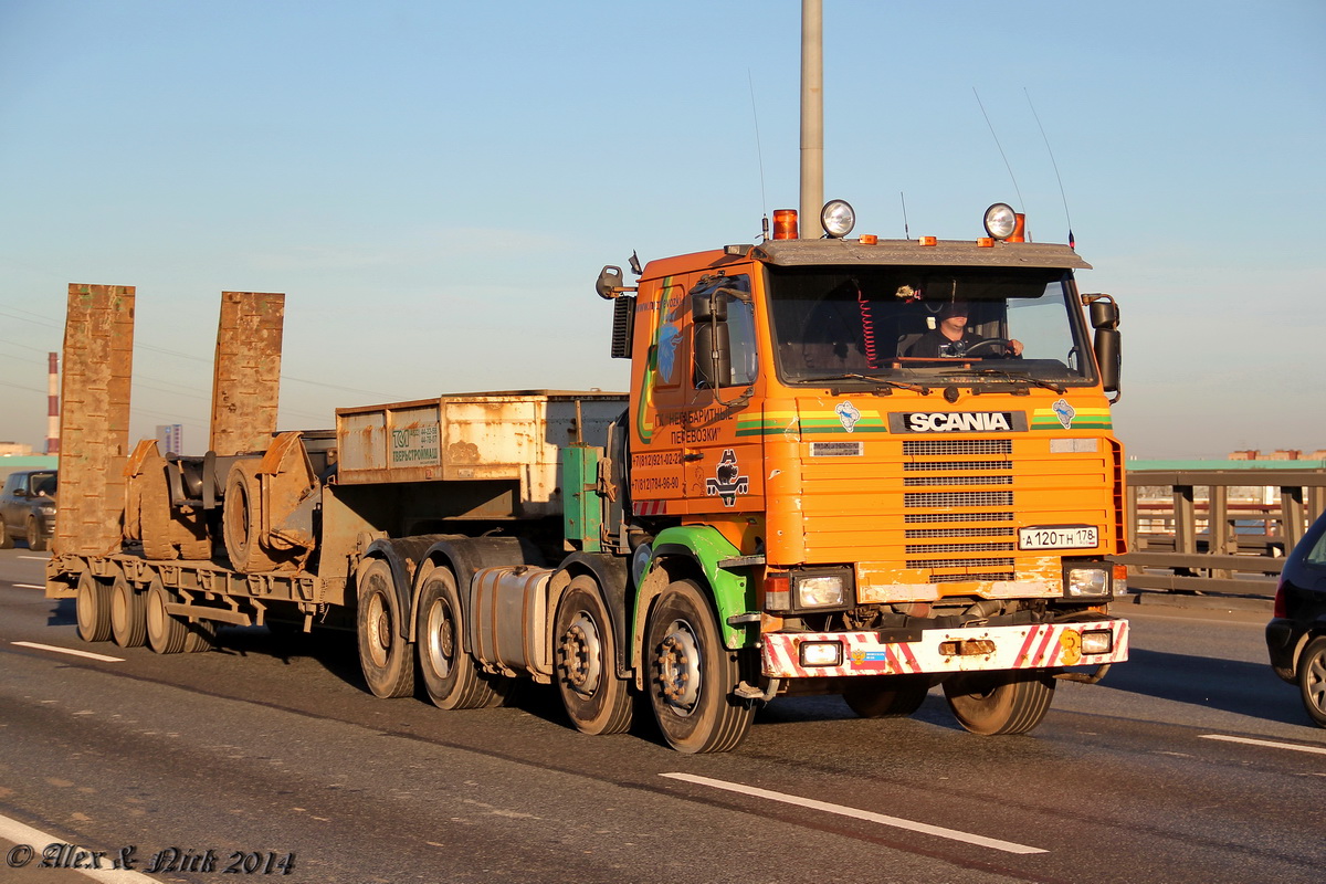 Санкт-Петербург, № А 120 ТН 178 — Scania (II) (общая модель)