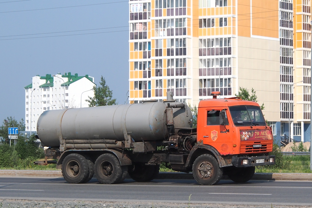 Ханты-Мансийский автоном.округ, № Т 589 ТМ 86 — КамАЗ-53213