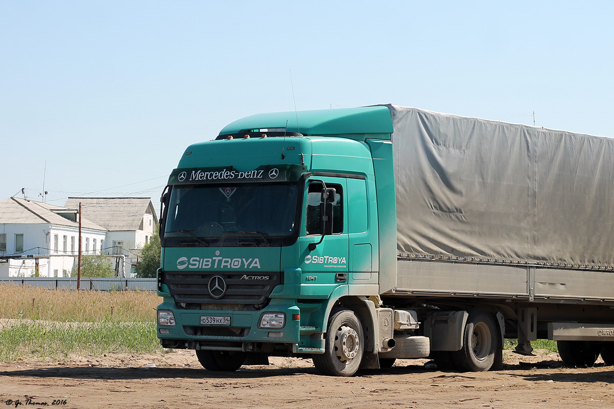 Новосибирская область, № О 539 НХ 54 — Mercedes-Benz Actros ('2003) 1841