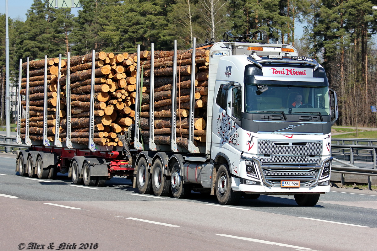 Финляндия, № BSL-920 — Volvo ('2012) FH16.550