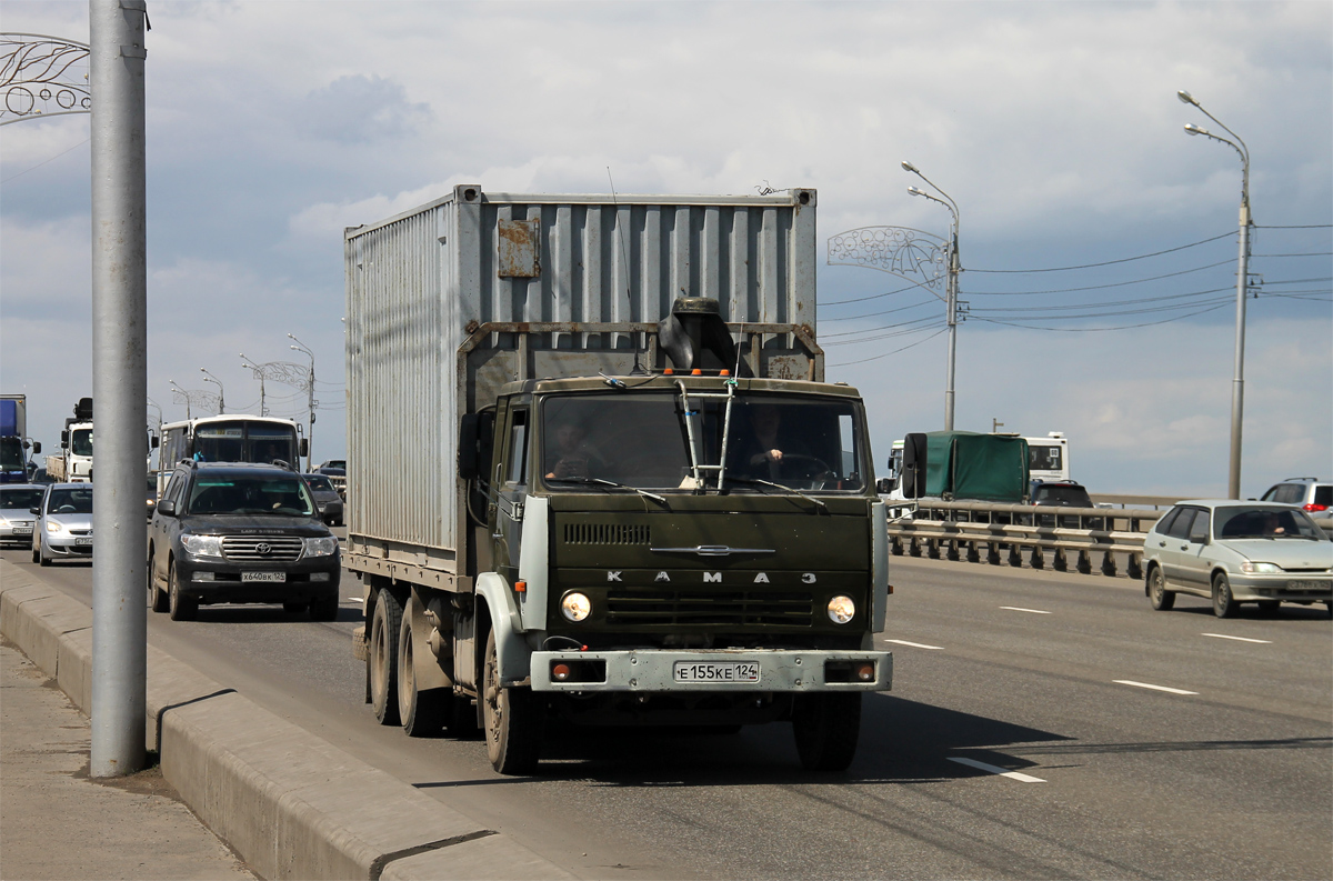 Красноярский край, № Е 155 КЕ 124 — КамАЗ-53212