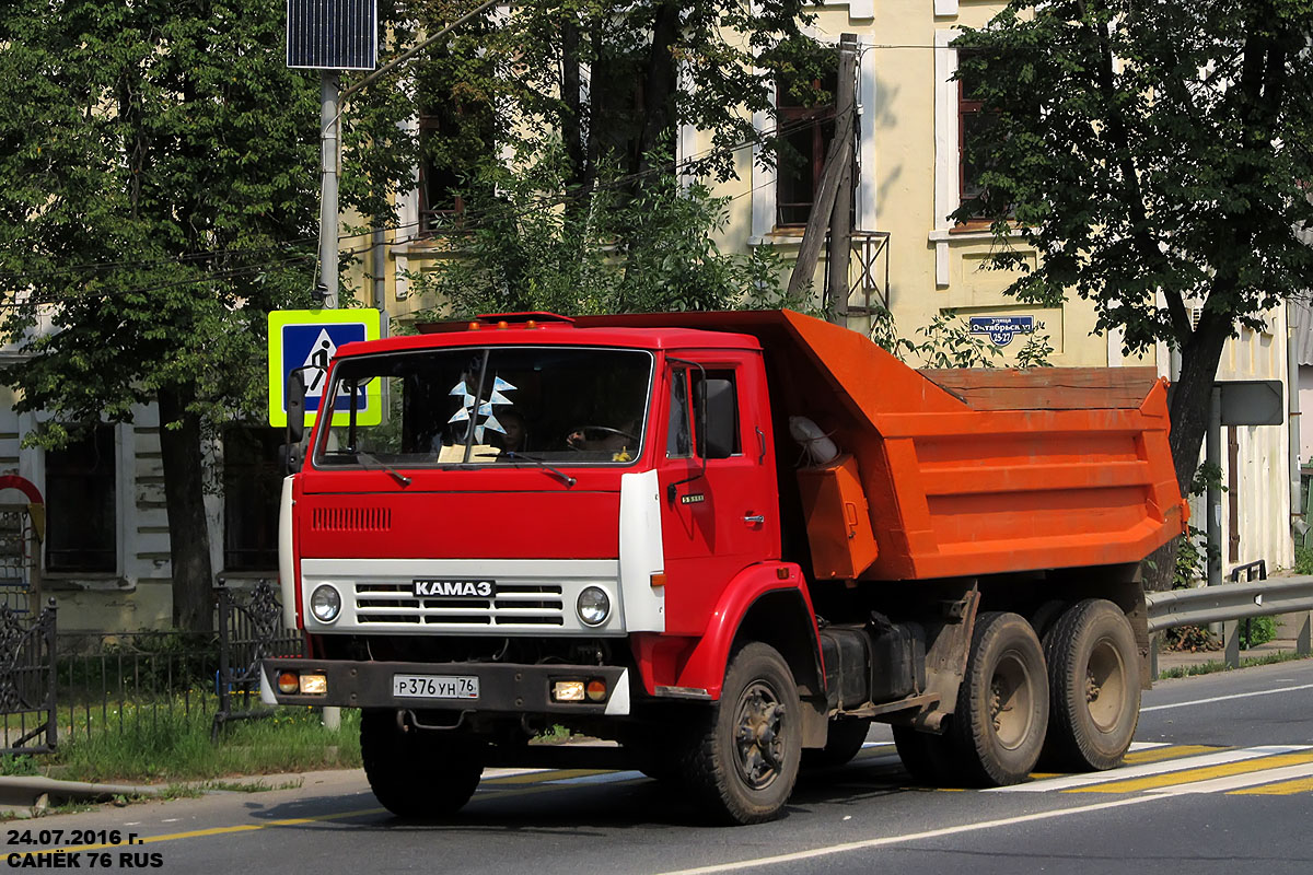 Ярославская область, № Р 376 УН 76 — КамАЗ-55111 [551110]