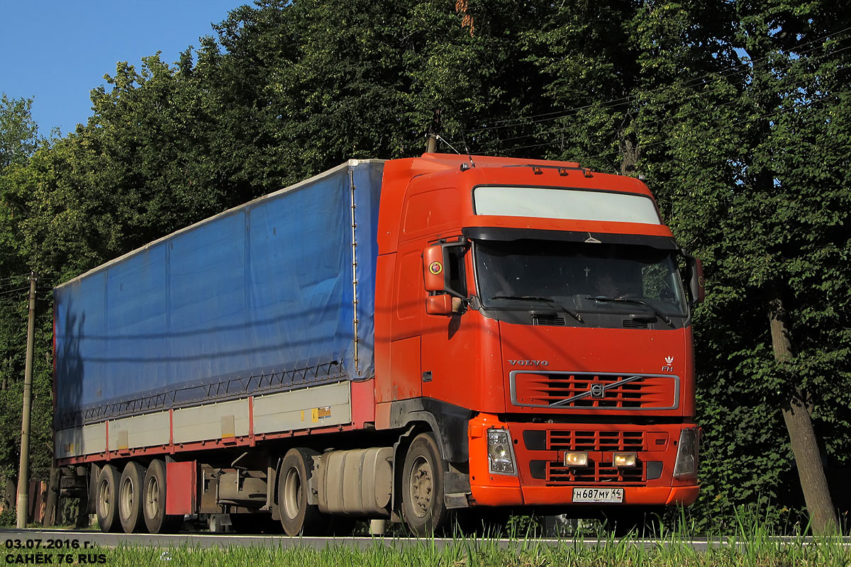 Костромская область, № Н 687 МУ 44 — Volvo ('2002) FH-Series