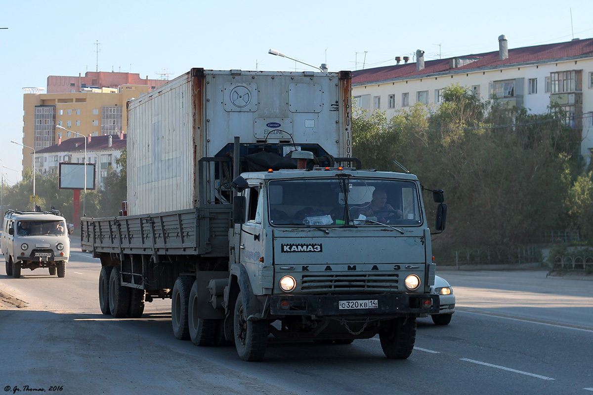 Саха (Якутия), № С 320 КВ 14 — КамАЗ-5410