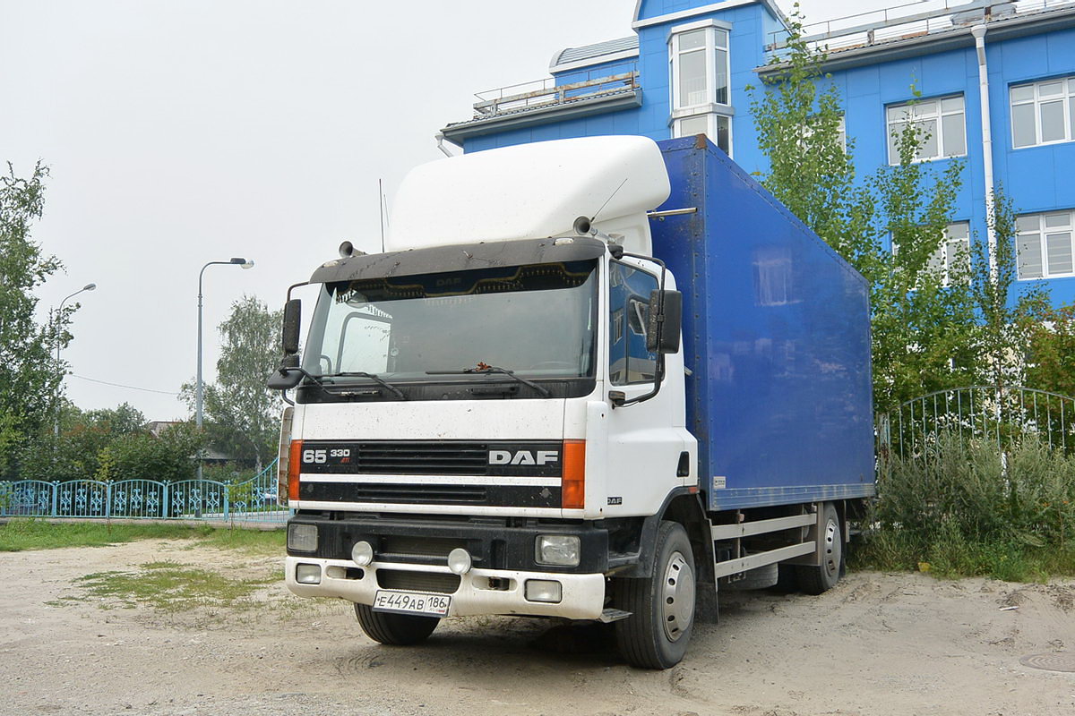 Ханты-Мансийский автоном.округ, № Е 449 АВ 186 — DAF 65 (CF) FA