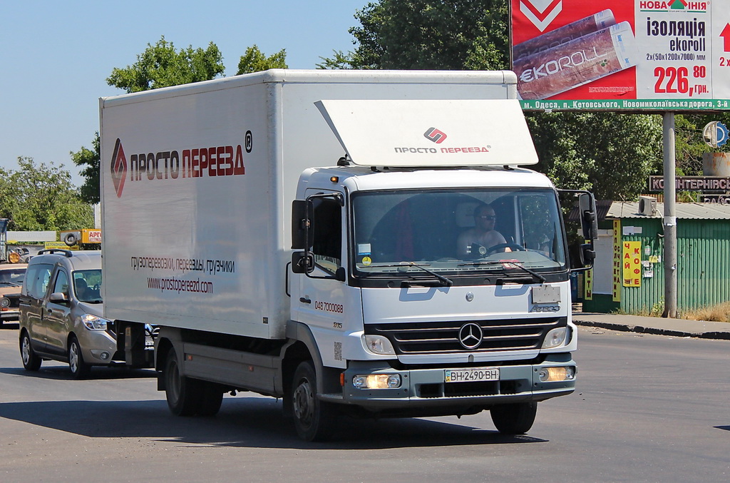 Одесская область, № ВН 2490 ВН — Mercedes-Benz Atego 815