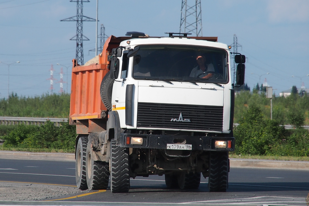 Ханты-Мансийский автоном.округ, № Х 179 АН 186 — МАЗ-651705