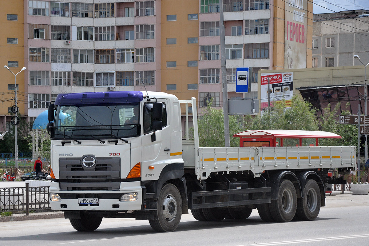 Саха (Якутия), № В 156 КС 14 — Hino 700