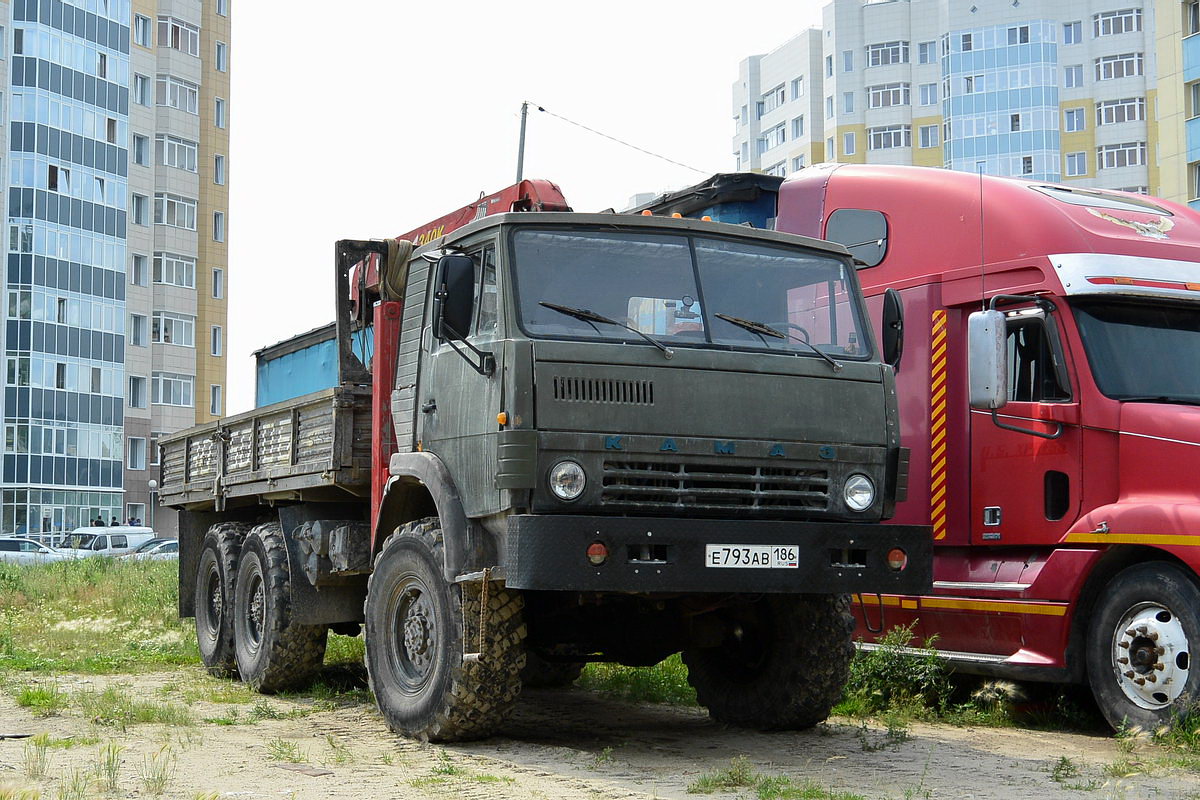 Ханты-Мансийский автоном.округ, № Е 793 АВ 186 — КамАЗ-4310