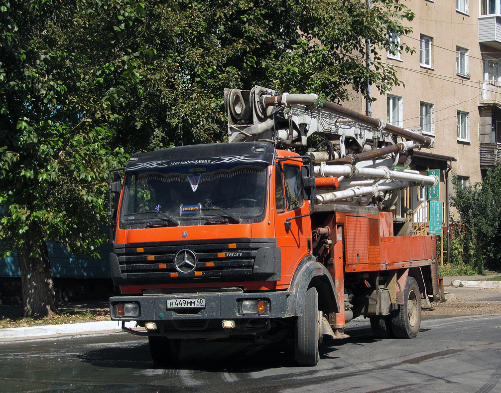 Калужская область, № Н 449 ММ 40 — Mercedes-Benz SK 1831