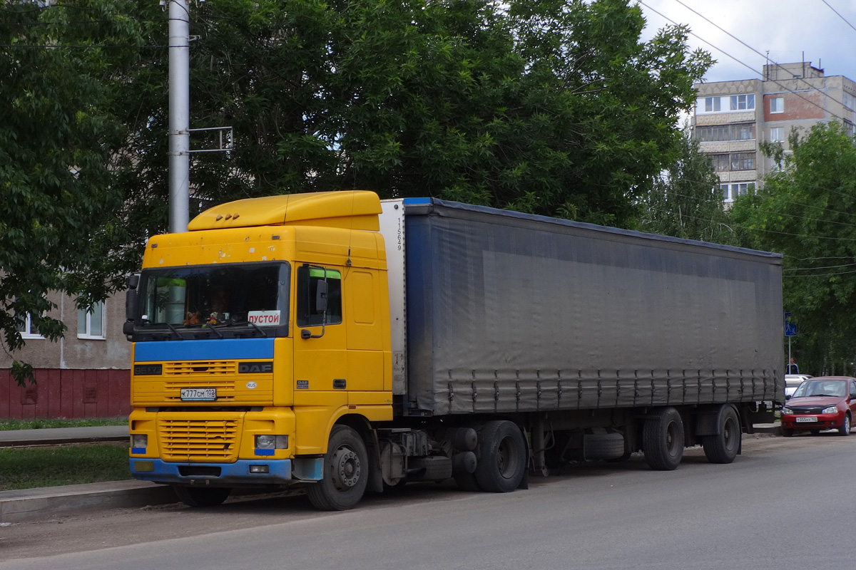 Башкортостан, № К 777 СМ 102 — DAF XF95 FT