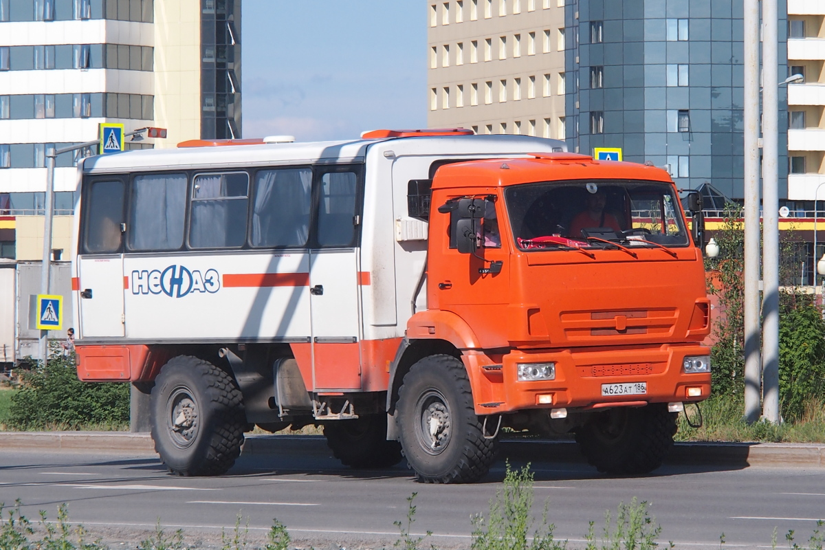 Ханты-Мансийский автоном.округ, № А 623 АТ 186 — КамАЗ-43502-45