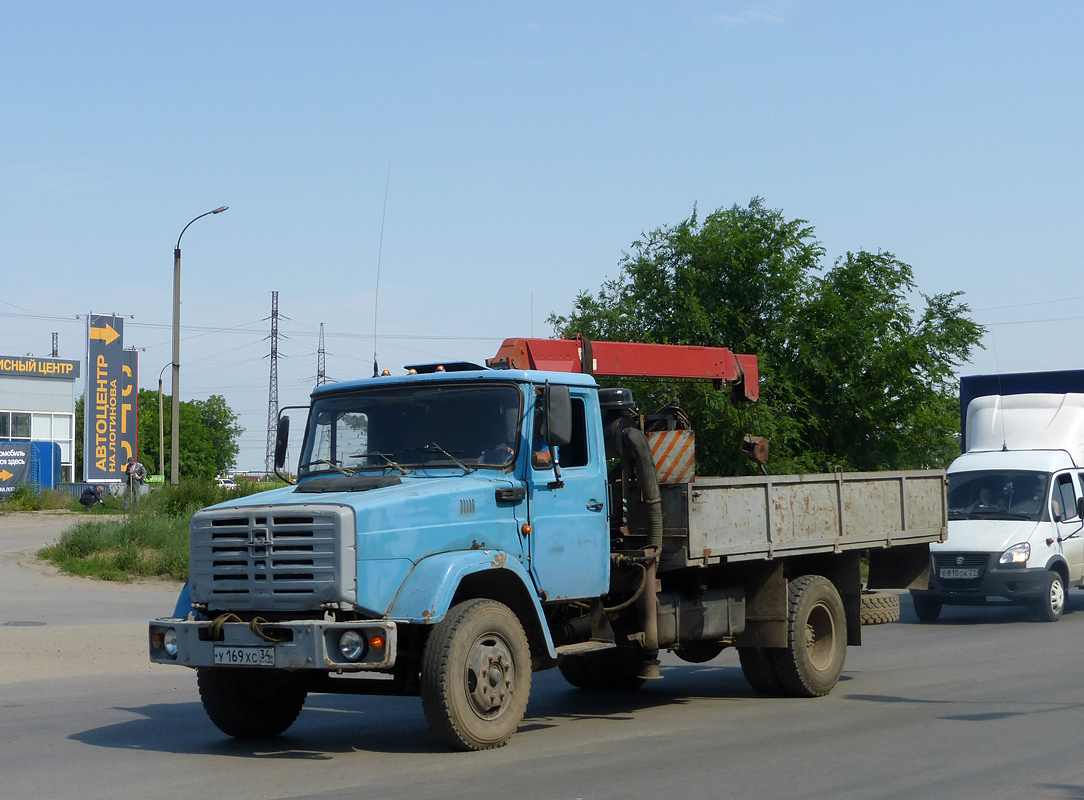 Волгоградская область, № У 169 ХС 34 — ЗИЛ-433102