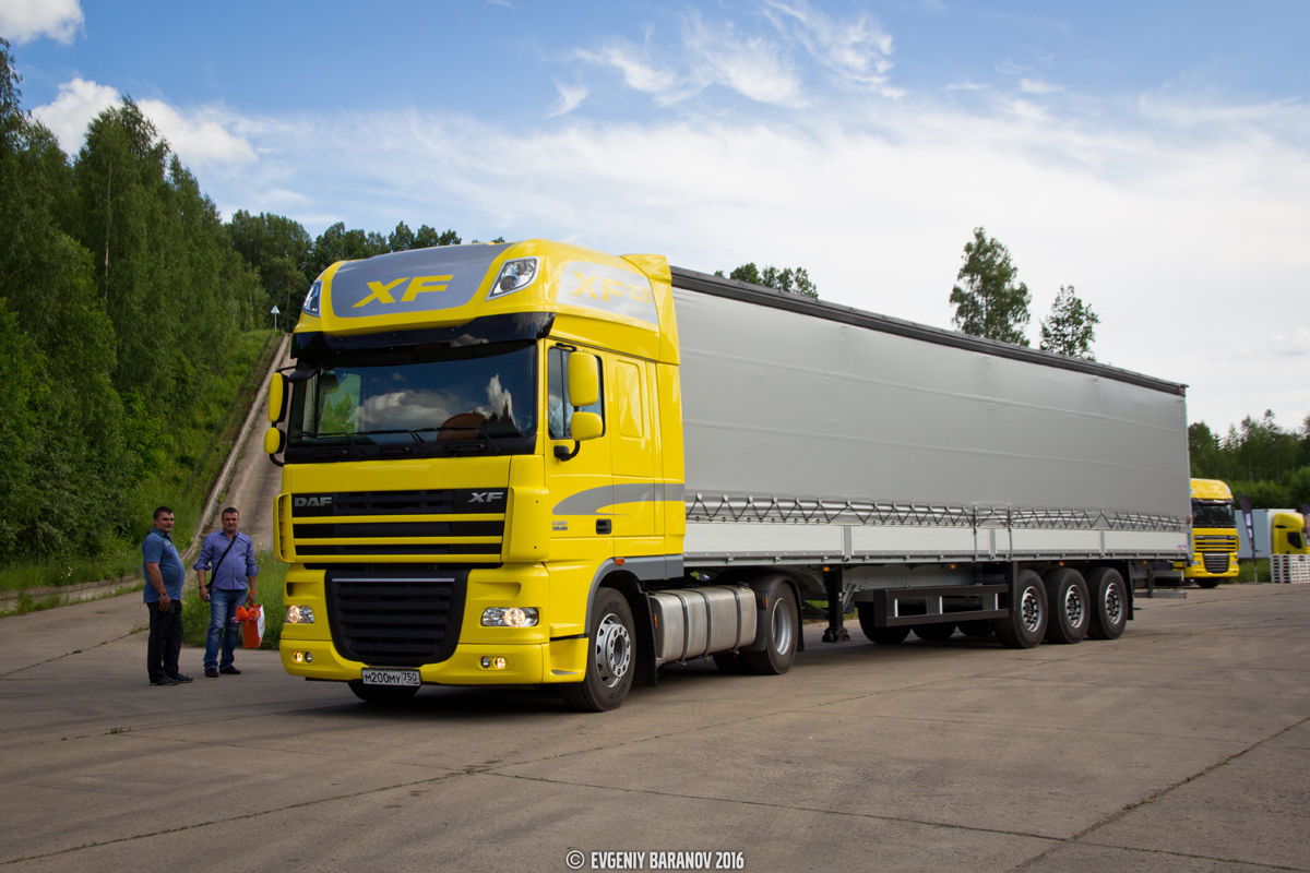 Московская область, № М 200 МУ 750 — DAF XF105 FT