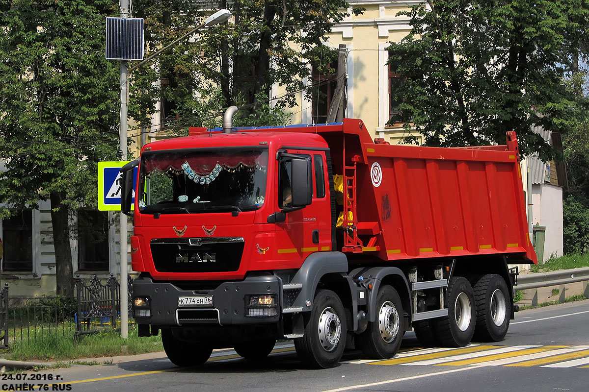 Ярославская область, № К 774 ХН 76 — MAN TGS ('2007) 41.400