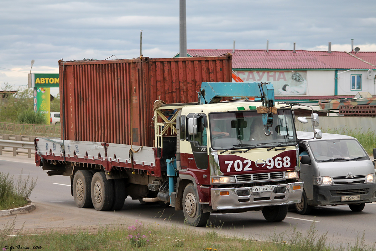 Саха (Якутия), № О 911 КА 14 — Hino FS