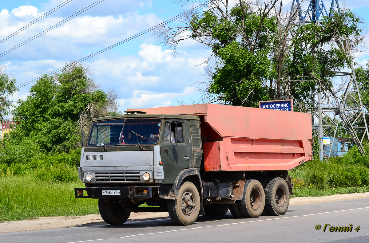 Волгоградская область, № С 246 НА 34 — КамАЗ-5410