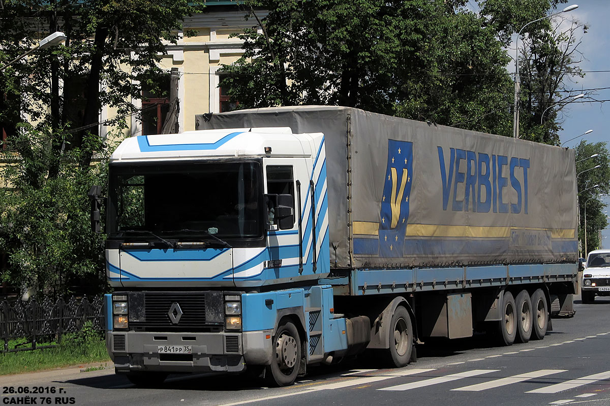 Вологодская область, № Р 841 РР 35 — Renault Magnum AE ('1990)