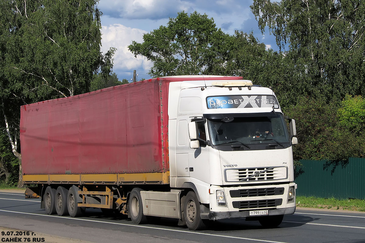 Рязанская область, № Т 799 СА 62 — Volvo ('2002) FH12.480