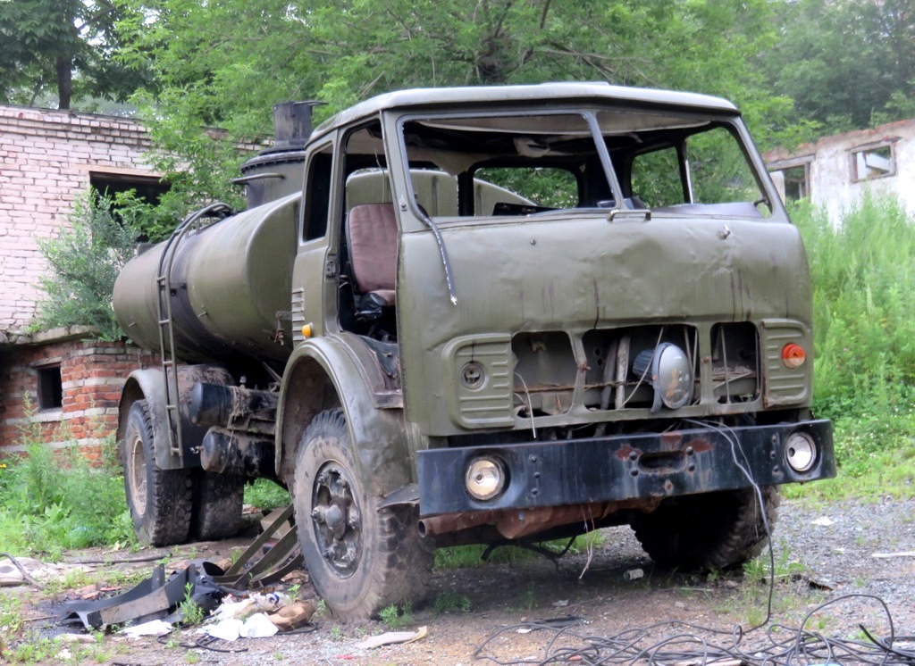 Приморский край, № (25) Б/Н 0077 — МАЗ-5334; Приморский край — Автомобили без номеров