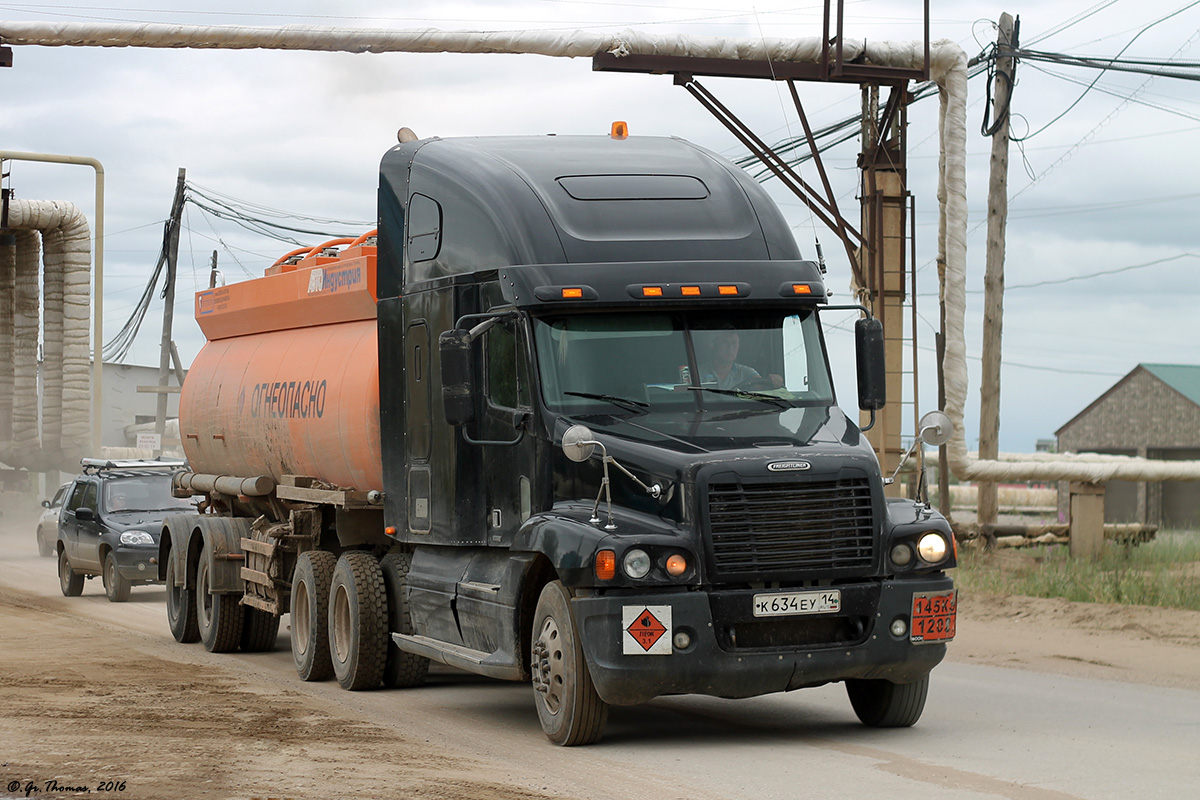 Саха (Якутия), № К 634 ЕУ 14 — Freightliner Century Class