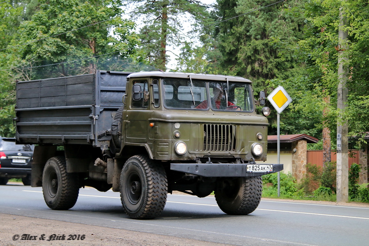 Ленинградская область, № Т 825 АК 47 — ГАЗ-66 (общая модель)