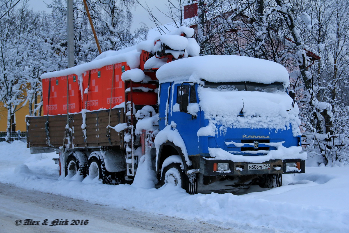 Санкт-Петербург, № М 508 МН 178 — КамАЗ-53215 (общая модель)