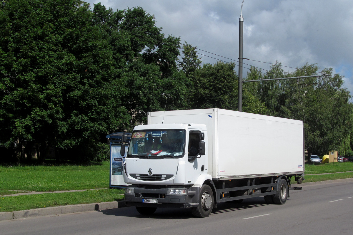 Литва, № CBU 862 — Renault Midlum