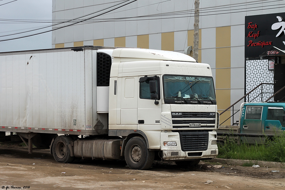 Амурская область, № В 776 ХН 28 — DAF XF95 FT