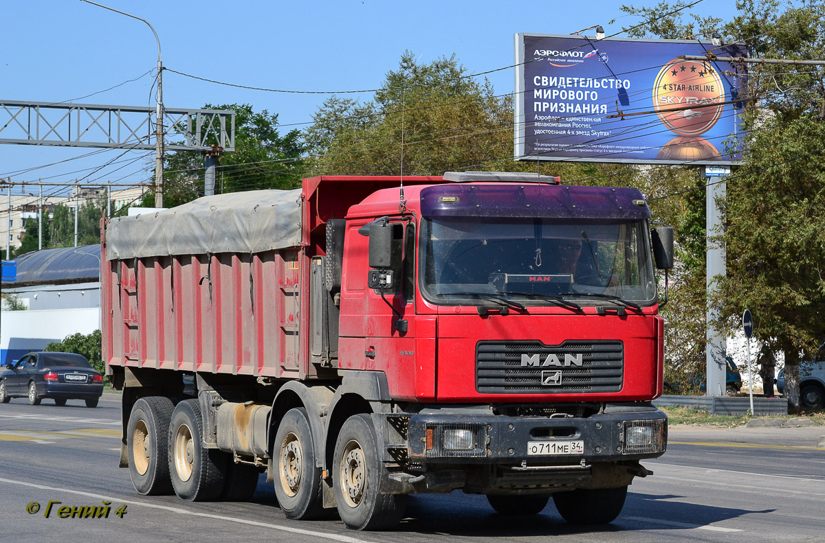 Волгоградская область, № О 711 МЕ 34 — MAN F2000 41.xxx (общая)