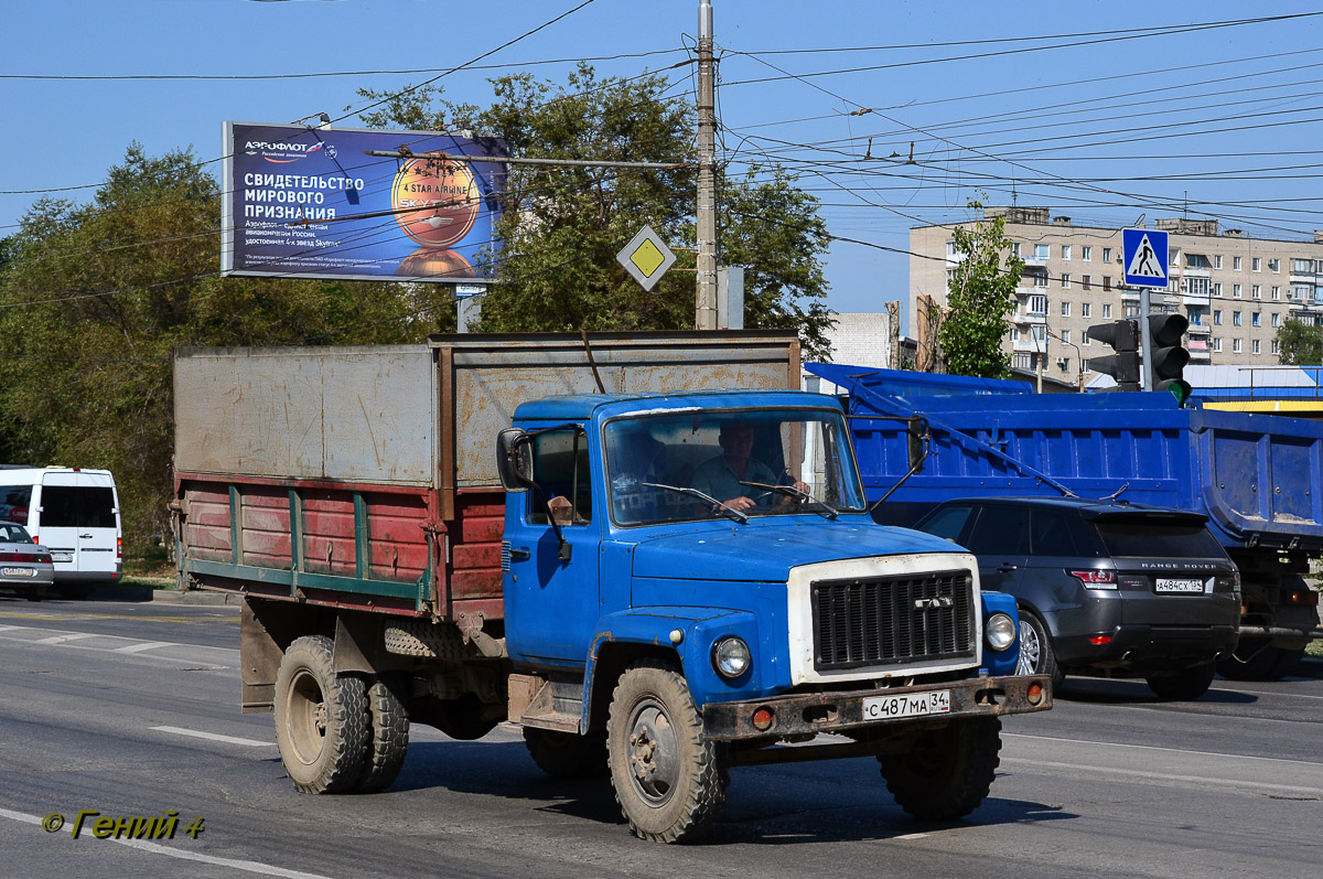 Волгоградская область, № С 487 МА 34 — ГАЗ-3307