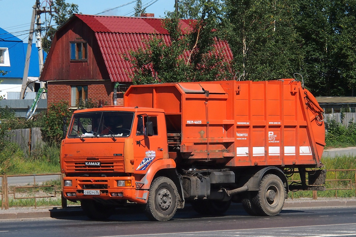 Ханты-Мансийский автоном.округ, № С 682 РО 86 — КамАЗ-53605-15 [53605R]