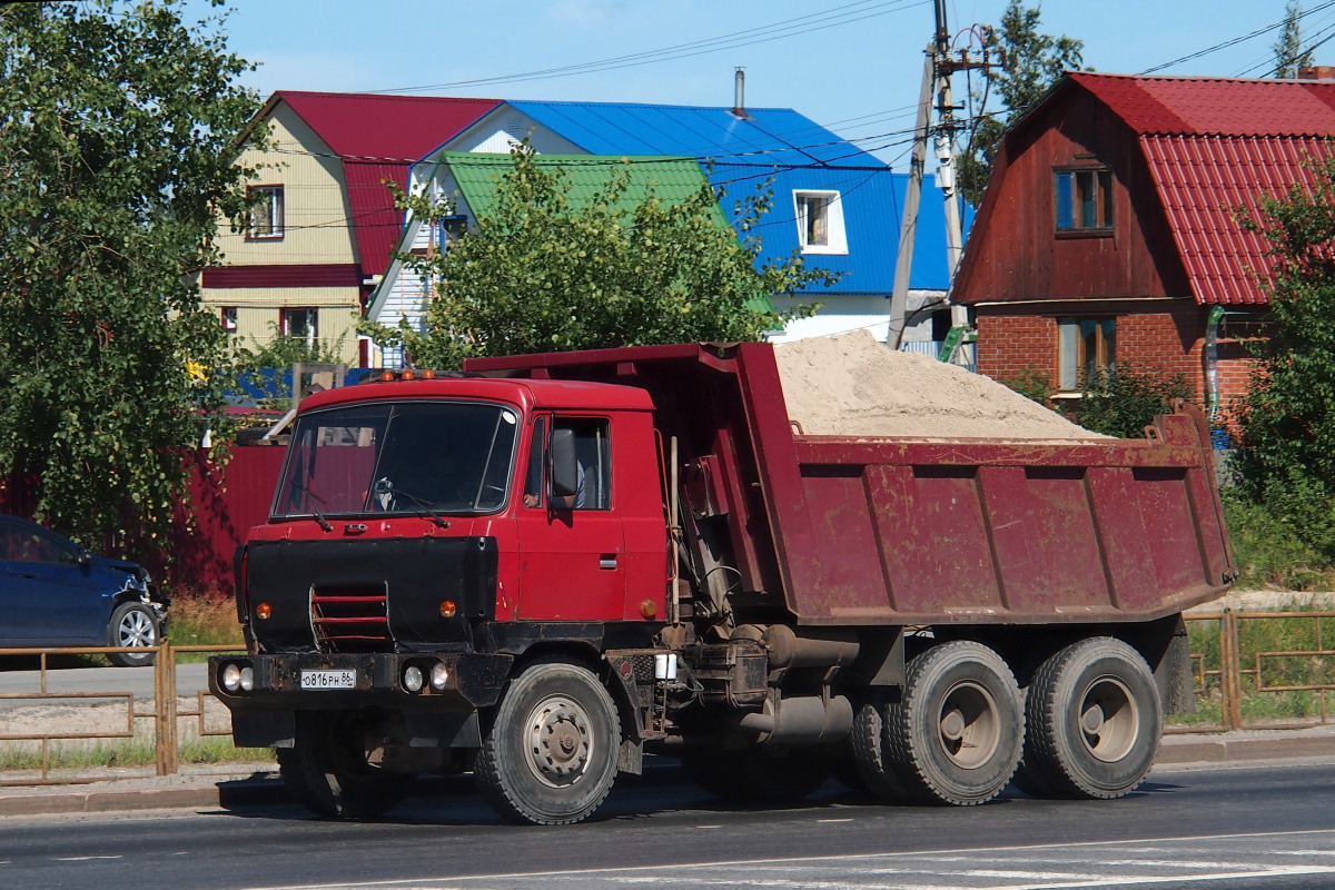 Ханты-Мансийский автоном.округ, № О 816 РН 86 — Tatra 815 S1 A